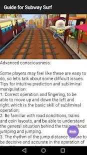 Guide for Subway Surf Screen Shot 2
