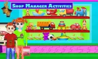 Toy Store Shopping Mall: Cash Register Girl Game Screen Shot 1