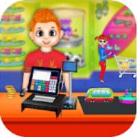 Toy Store Shopping Mall: Cash Register Girl Game