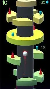 Helix Spiral Tower : helix jumping arcade Screen Shot 6