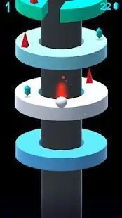 Helix Spiral Tower : helix jumping arcade Screen Shot 4