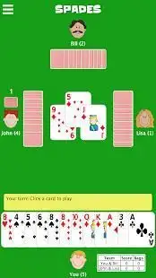 Spades - CardGames.io Screen Shot 13