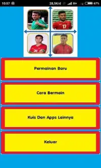 Tebak Nama Pemain Timnas Indonesia U19 Screen Shot 3