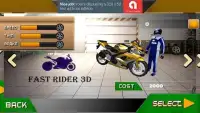 Fast Rider 3D Screen Shot 0