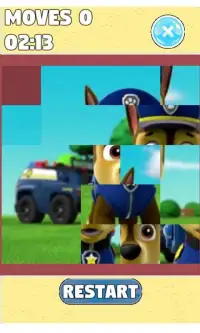 Puzzle for : Paw Patrol Sliding Puzzle Screen Shot 3