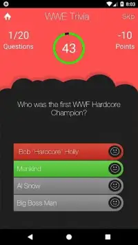 Trivia for WWE Screen Shot 5