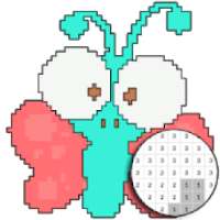 Cute Animal Color By Number - Pixel Art