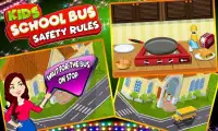 kids School Bus Safety Rules Screen Shot 1