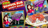 kids School Bus Safety Rules Screen Shot 0