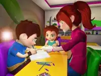 Keluarga Virtual: Mom Simulator 2018 Screen Shot 0
