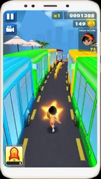 New Subway Rush: Prince & Princess Runner Screen Shot 10