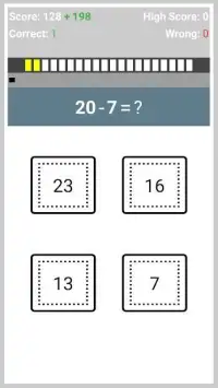 Math Quiz Screen Shot 0
