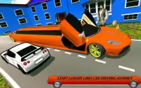 Limo Taxi Driving Simulator: VIP Pick & Drop Screen Shot 1