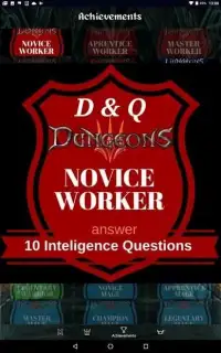 Dungeons & Questions Screen Shot 1