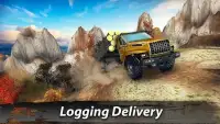 *Offroad Timber Truck: Driving Simulator 4x4 Screen Shot 3