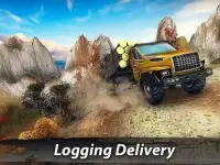 *Offroad Timber Truck: Driving Simulator 4x4 Screen Shot 7