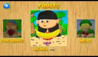 Little Puzzlers Fruits|Puzzles for kids|En|Kr|Jp Screen Shot 2