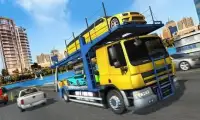 Car Transporter Cargo Truck Driving Game 2018 Screen Shot 10