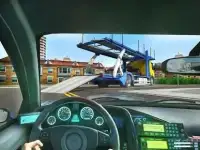 Car Transporter Cargo Truck Driving Game 2018 Screen Shot 1