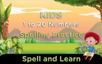 Kids 1 to 20 Numbers Spelling Screen Shot 3