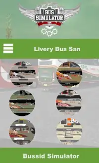 Livery Bussid SAN Screen Shot 0
