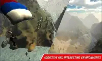 Sky Dive Parachute Stunts Screen Shot 0