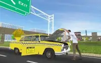 sopir taksi gila - sopir taksi sim 2018 mobil 3D Screen Shot 3