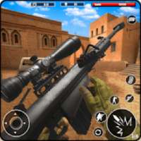 tentara sniper 3d gurun shot
