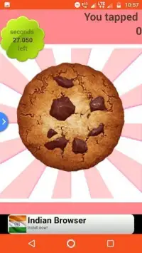 Tap cookie Screen Shot 0