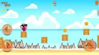 Super Kirby Beach Adventure Screen Shot 2