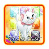 Block Puzzle Super Cats: Match jewel