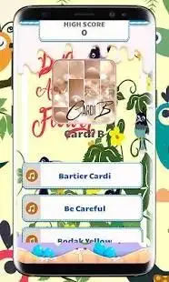 Card B Piano Tiles Game Screen Shot 7