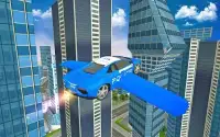 Futuristic Police Flying Car Sim 3D Screen Shot 1