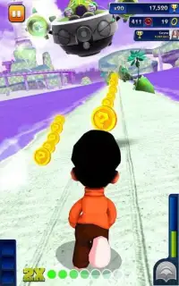 Bheem Run Adventure Dash 3D - Little Boy Run Game Screen Shot 1