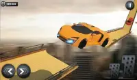 Mega Ramp Stunt Car Racing: Track Builder Game Screen Shot 2