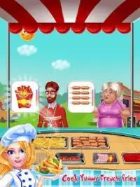 Restoran Makanan Jalanan: Cooking Game Screen Shot 3
