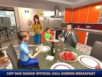 My Family American Super Dad: Police Family Games Screen Shot 3