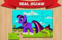 Pony kids jigsaw puzzle Screen Shot 2