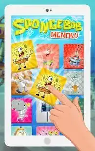 Memory Sponge Kids Games Screen Shot 0