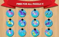 Pony kids jigsaw puzzle Screen Shot 0