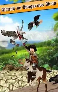 Temple Horse Run & Danger Birds Attack Screen Shot 8
