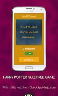 HARRY POTTER TRIVIA FREE QUIZ GAME OF HARRY POTTER Screen Shot 9