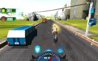 Bike Racing 2018: Moto Highway Traffic Rider Game Screen Shot 18