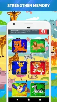 Animal Jigsaw Puzzles For Kids Screen Shot 1