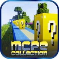 Map Lucky Block Race for MCPE