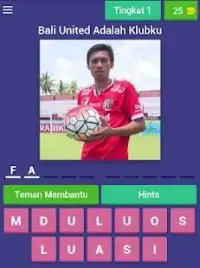 Tebak Pemain Liga 1 Indonesia Screen Shot 2