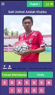 Tebak Pemain Liga 1 Indonesia Screen Shot 5