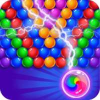Bubble Shooter Game with Bouncing Balls