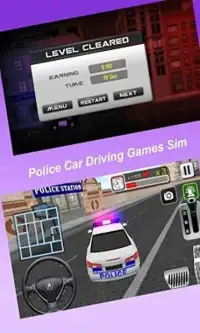 Police Car Driving Game SIM Screen Shot 0