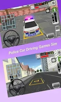 Police Car Driving Game SIM Screen Shot 2